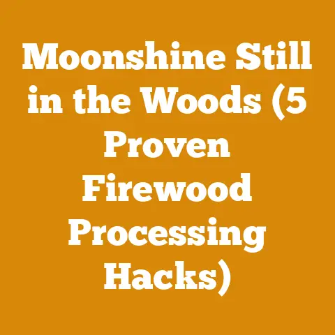 Moonshine Still in the Woods (5 Proven Firewood Processing Hacks)