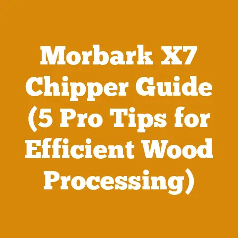 Morbark X7 Chipper Guide (5 Pro Tips for Efficient Wood Processing)