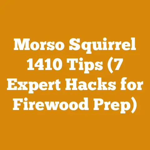 Morso Squirrel 1410 Tips (7 Expert Hacks for Firewood Prep)