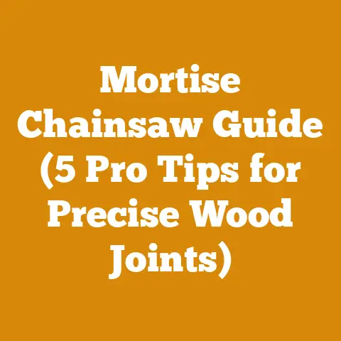 Mortise Chainsaw Guide (5 Pro Tips for Precise Wood Joints)