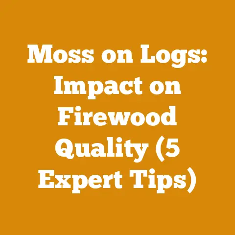 Moss on Logs: Impact on Firewood Quality (5 Expert Tips)