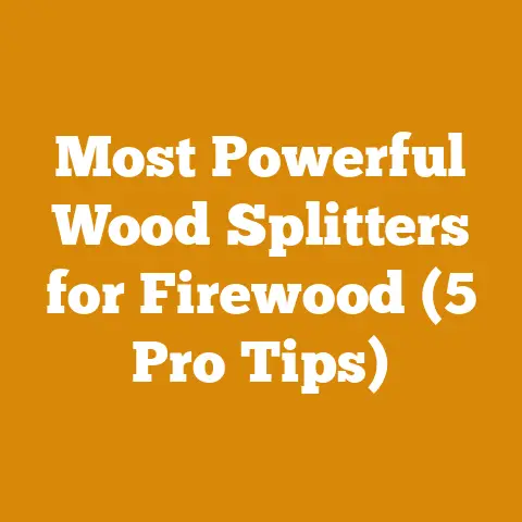 Most Powerful Wood Splitters for Firewood (5 Pro Tips)