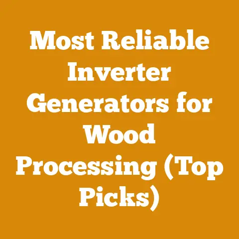 Most Reliable Inverter Generators for Wood Processing (Top Picks)