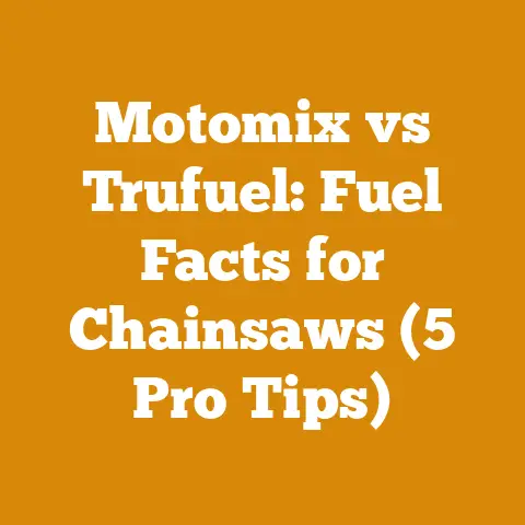 Motomix vs Trufuel: Fuel Facts for Chainsaws (5 Pro Tips)