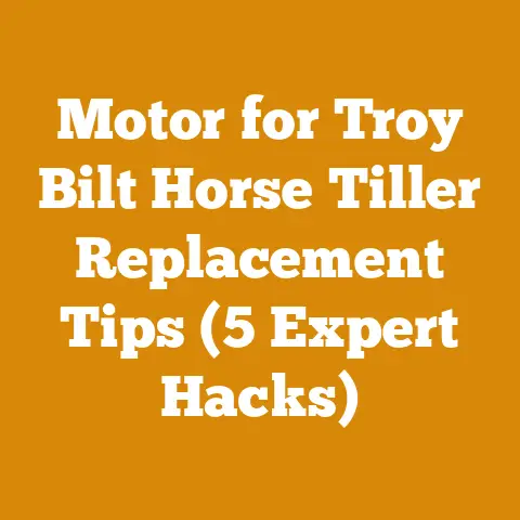 Motor for Troy Bilt Horse Tiller Replacement Tips (5 Expert Hacks)