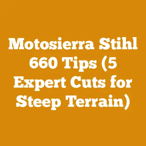Motosierra Stihl 660 Tips (5 Expert Cuts for Steep Terrain)