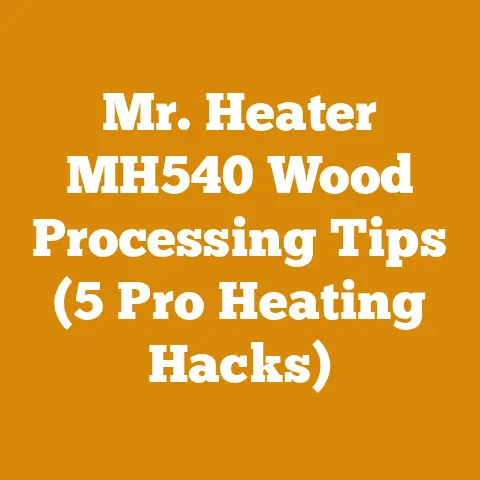 Mr. Heater MH540 Wood Processing Tips (5 Pro Heating Hacks)