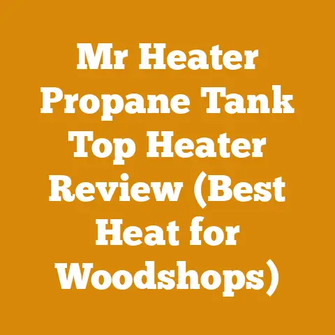 Mr Heater Propane Tank Top Heater Review (Best Heat for Woodshops)