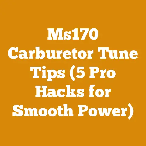 Ms170 Carburetor Tune Tips (5 Pro Hacks for Smooth Power)