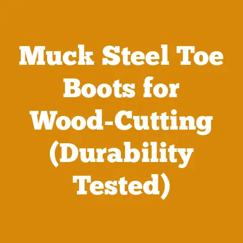 Muck Steel Toe Boots for Wood-Cutting (Durability Tested)