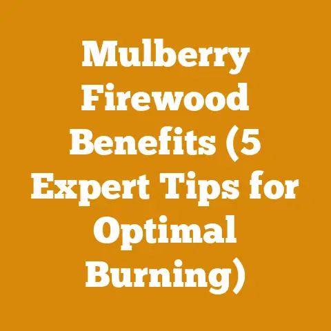 Mulberry Firewood Benefits (5 Expert Tips for Optimal Burning)