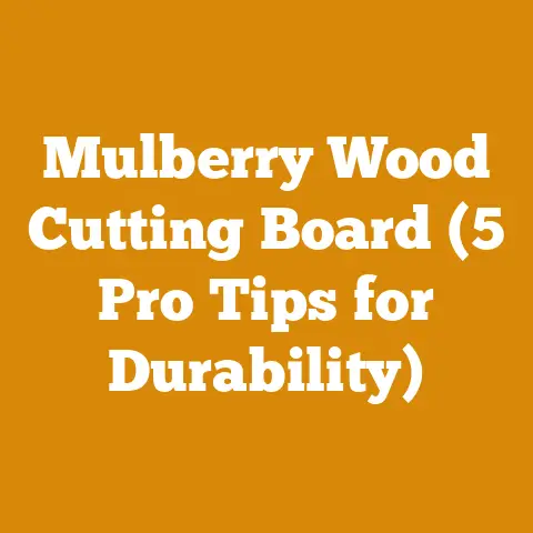 Mulberry Wood Cutting Board (5 Pro Tips for Durability)