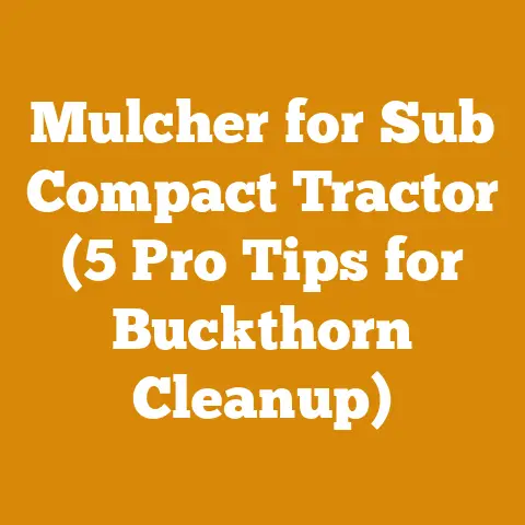 Mulcher for Sub Compact Tractor (5 Pro Tips for Buckthorn Cleanup)