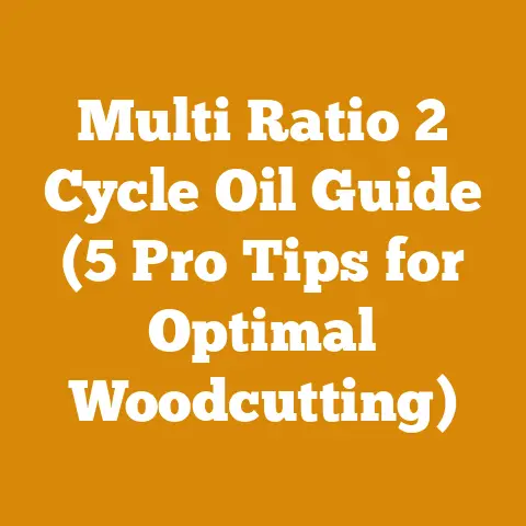 Multi Ratio 2 Cycle Oil Guide (5 Pro Tips for Optimal Woodcutting)