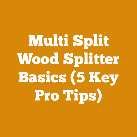 Multi Split Wood Splitter Basics (5 Key Pro Tips)