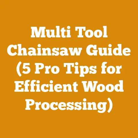 Multi Tool Chainsaw Guide (5 Pro Tips for Efficient Wood Processing)