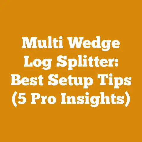 Multi Wedge Log Splitter: Best Setup Tips (5 Pro Insights)