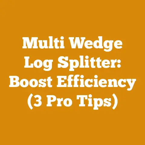 Multi Wedge Log Splitter: Boost Efficiency (3 Pro Tips)
