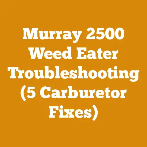 Murray 2500 Weed Eater Troubleshooting (5 Carburetor Fixes)