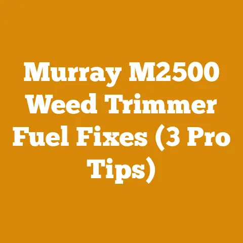 Murray M2500 Weed Trimmer Fuel Fixes (3 Pro Tips)
