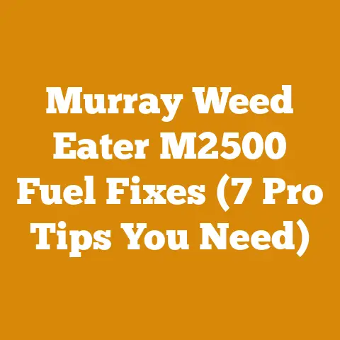 Murray Weed Eater M2500 Fuel Fixes (7 Pro Tips You Need)