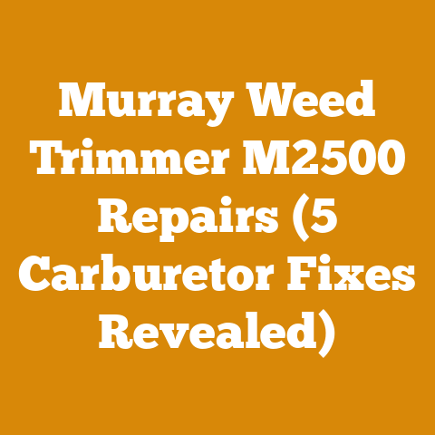 Murray Weed Trimmer M2500 Repairs (5 Carburetor Fixes Revealed)