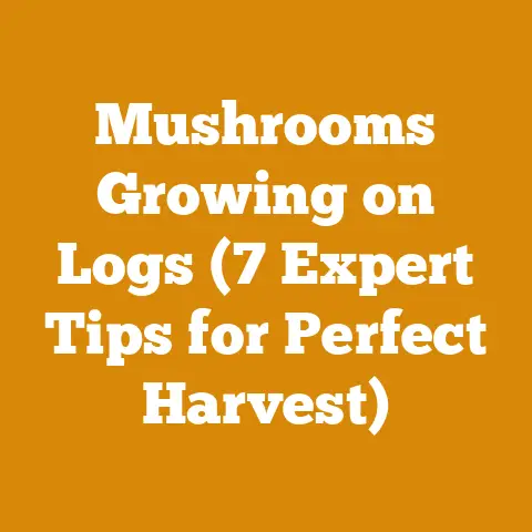 Mushrooms Growing on Logs (7 Expert Tips for Perfect Harvest)