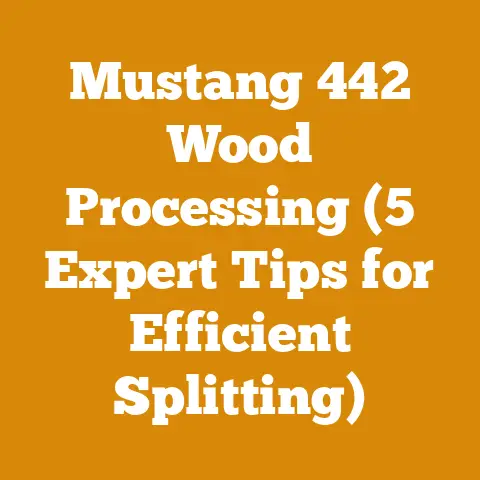 Mustang 442 Wood Processing (5 Expert Tips for Efficient Splitting)