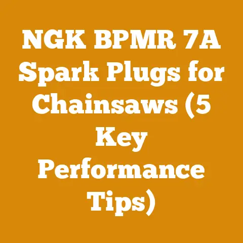 NGK BPMR 7A Spark Plugs for Chainsaws (5 Key Performance Tips)