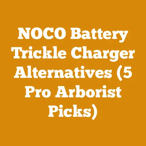 NOCO Battery Trickle Charger Alternatives (5 Pro Arborist Picks)