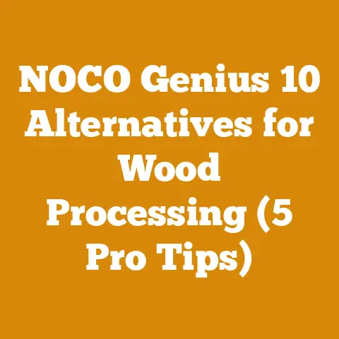 NOCO Genius 10 Alternatives for Wood Processing (5 Pro Tips)