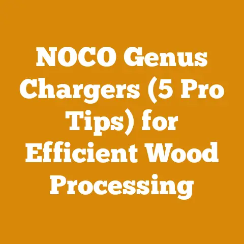 NOCO Genus Chargers (5 Pro Tips) for Efficient Wood Processing