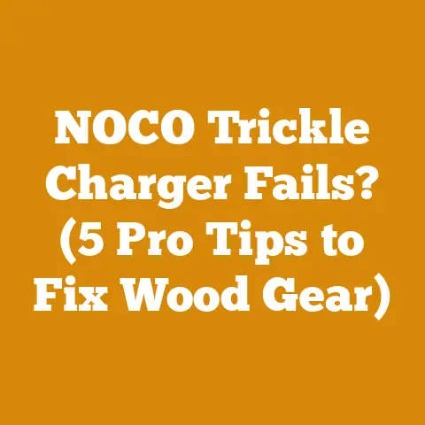 NOCO Trickle Charger Fails? (5 Pro Tips to Fix Wood Gear)