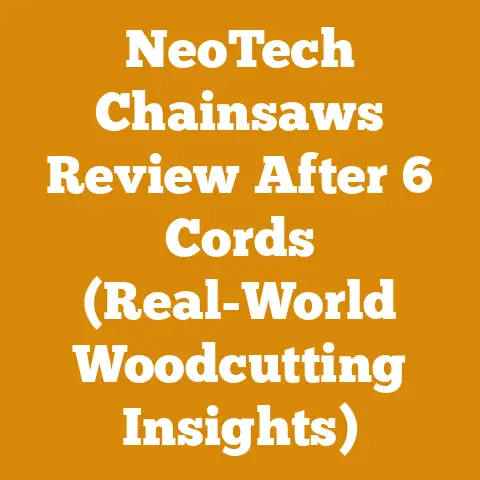 NeoTech Chainsaws Review After 6 Cords (Real-World Woodcutting Insights)