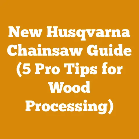 New Husqvarna Chainsaw Guide (5 Pro Tips for Wood Processing)