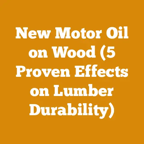 New Motor Oil on Wood (5 Proven Effects on Lumber Durability)