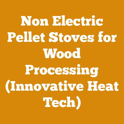 Non Electric Pellet Stoves for Wood Processing (Innovative Heat Tech)