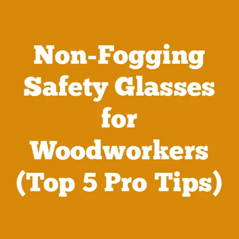 Non-Fogging Safety Glasses for Woodworkers (Top 5 Pro Tips)