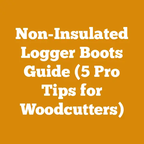 Non-Insulated Logger Boots Guide (5 Pro Tips for Woodcutters)