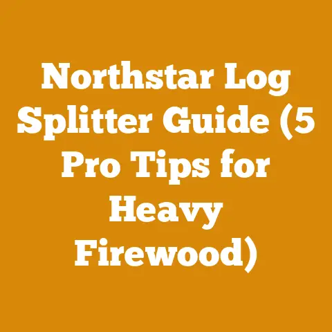 Northstar Log Splitter Guide (5 Pro Tips for Heavy Firewood)