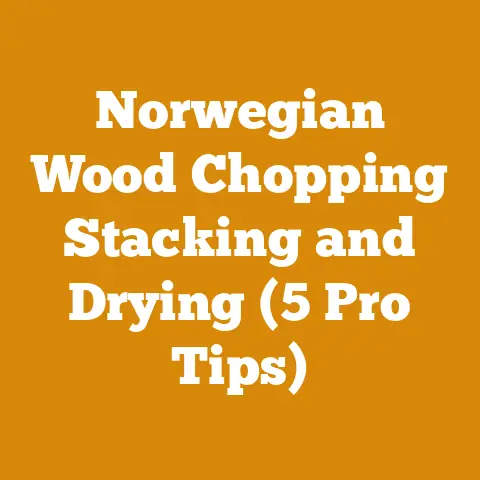 Norwegian Wood Chopping Stacking and Drying (5 Pro Tips)