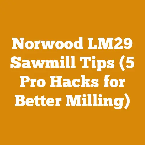 Norwood LM29 Sawmill Tips (5 Pro Hacks for Better Milling)