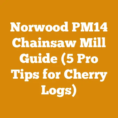 Norwood PM14 Chainsaw Mill Guide (5 Pro Tips for Cherry Logs)