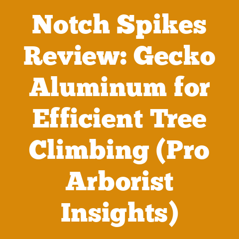 Notch Spikes Review: Gecko Aluminum for Efficient Tree Climbing (Pro Arborist Insights)