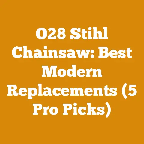 O28 Stihl Chainsaw: Best Modern Replacements (5 Pro Picks)