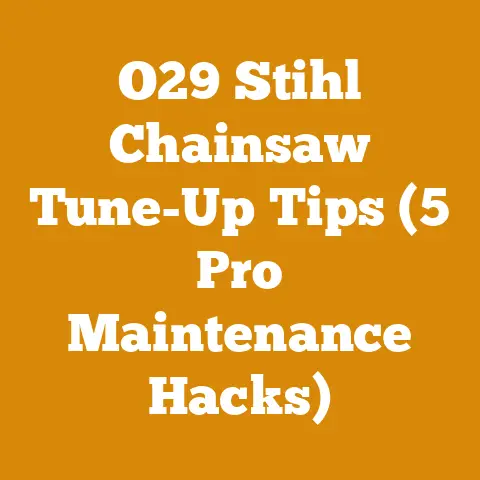 O29 Stihl Chainsaw Tune-Up Tips (5 Pro Maintenance Hacks)