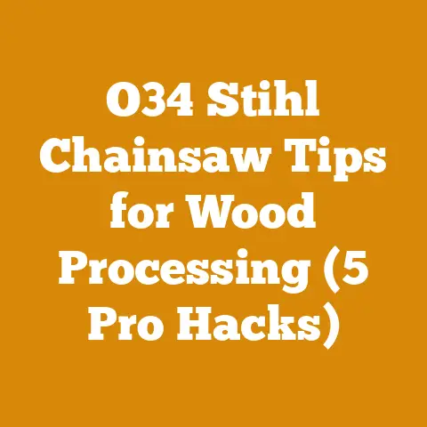 O34 Stihl Chainsaw Tips for Wood Processing (5 Pro Hacks)