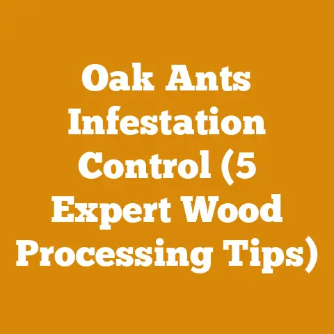 Oak Ants Infestation Control (5 Expert Wood Processing Tips)