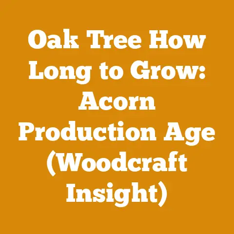 Oak Tree How Long to Grow: Acorn Production Age (Woodcraft Insight)