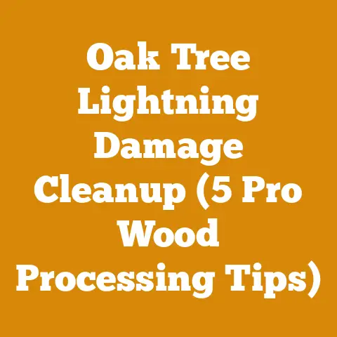 Oak Tree Lightning Damage Cleanup (5 Pro Wood Processing Tips)
